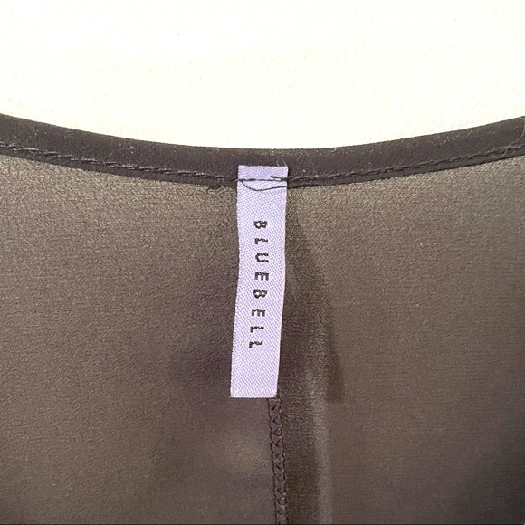 Bluebell See-through Black Top - Picture 4 of 5